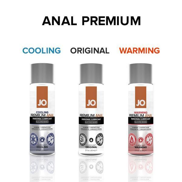 Лубрикант на силіконовій основі JO ANAL PREMIUM &mdash; WARMING (60 мл) SO1444