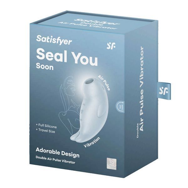 Вакуумний кліторальний стимулятор з вібрацією Satisfyer Seal You Soon, 2 незалежні мотори SX0564
