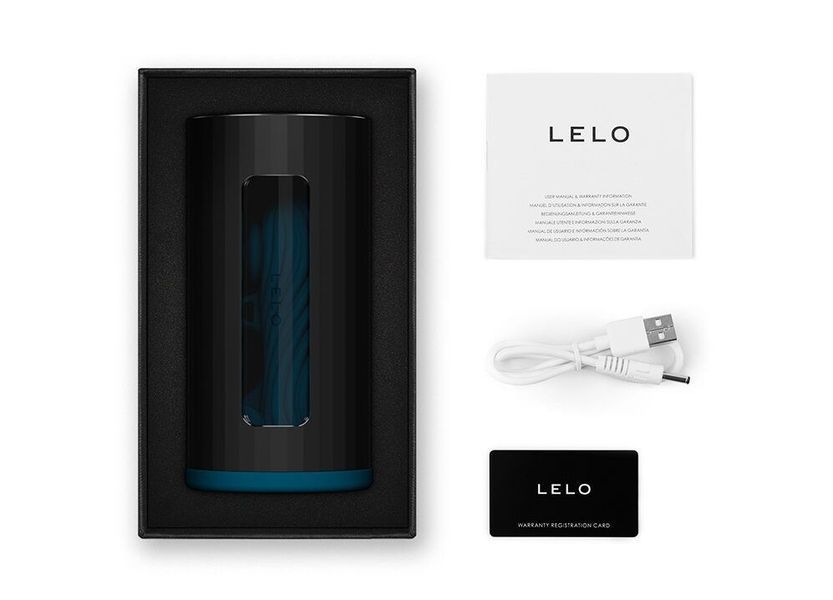 Смарт-мастурбатор LELO F1S V3 Teal, 2 мотора, 8 режимов, стимуляция звуковыми волнами SX0704