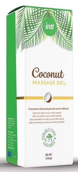 Массажный гель для интимных зон Intt Coconut Vegan (30 мл) SO5973
