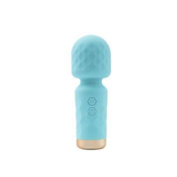 Вибромассажер M&rsquo;Lady Mini Vibrating Wand Teal SX3146