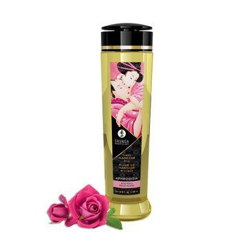 Масажна олія Shunga Aphrodisia &ndash; Roses (240 мл) натуральна зволожувальна SO4807