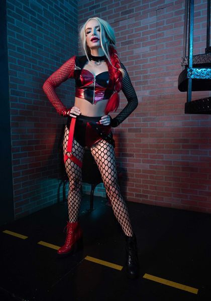 Эротический костюм Leg Avenue Crime Spree Sweetie Costume XS, топ, шорты SO9203