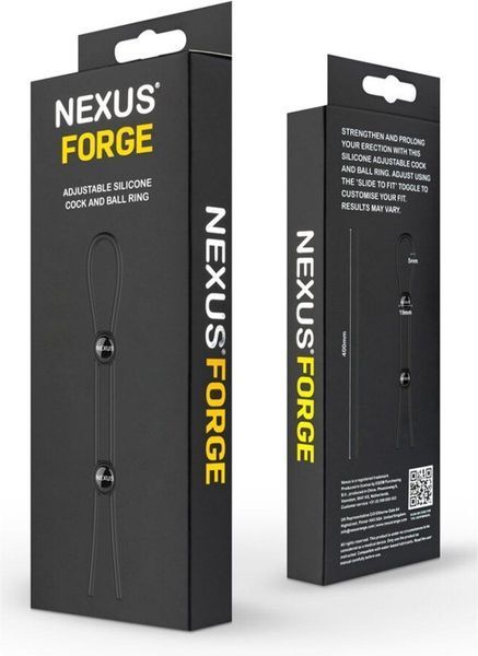 Подвійне ерекційне кільце-ласо Nexus FORGE, діаметр регулюється SO8694