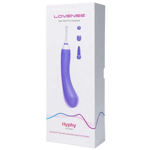 Двухсторонний смарт-вибратор Lovense Hyphy SO5452