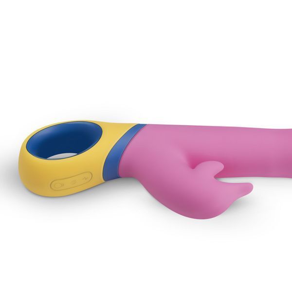 Вибратор-кролик с ротацией PMV20 Copy - Dolphin Vibrator SO4426