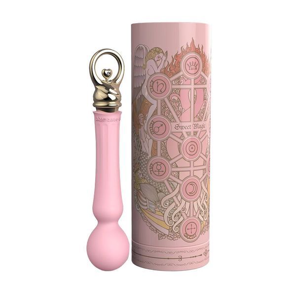 Вібромасажер із підігрівом Zalo Sweet Magic - Confidence Wand Fairy Pink SO6676