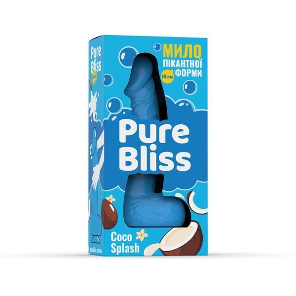 Ароматне мило пікантної форми Pure Bliss Blue Coco Splash (Кокосове молоко) 15 см SX3025