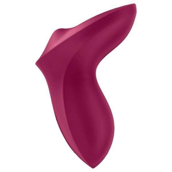 Вібратор для клітора з перлинною стимуляцією Satisfyer Exciterrr Berry, 2 незалежні мотори SX1218