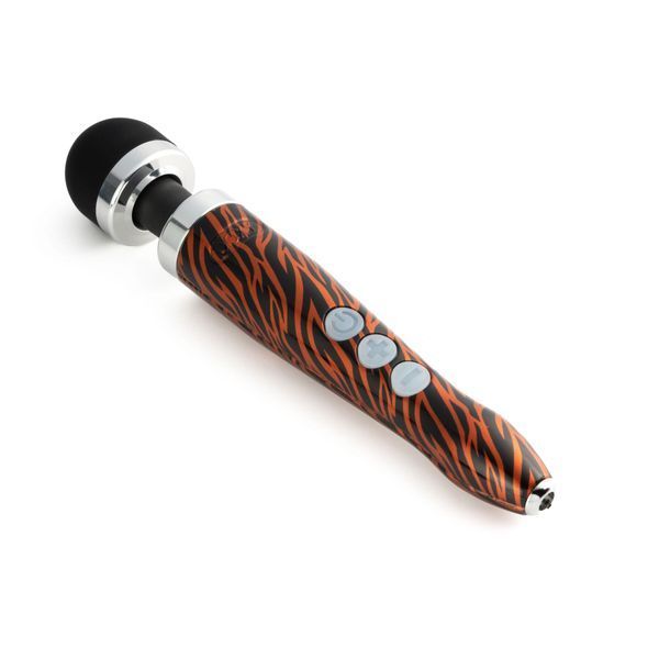 Вібромасажер DOXY Die Cast 3R - TIGER, дуже потужний, перезаряджуваний, металевий корпус SO8026