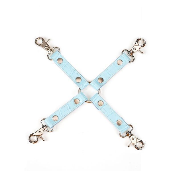 БДСМ-набір для початківців Liebe Seele Macaron 9pcs Bondage Kit-Mint, 9 предметів, мініванд SO9513