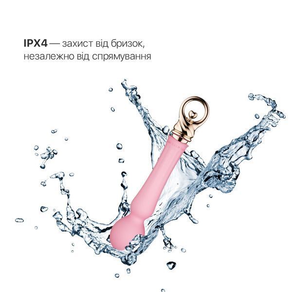 Вібромасажер із підігрівом Zalo Sweet Magic - Confidence Wand Fairy Pink SO6676