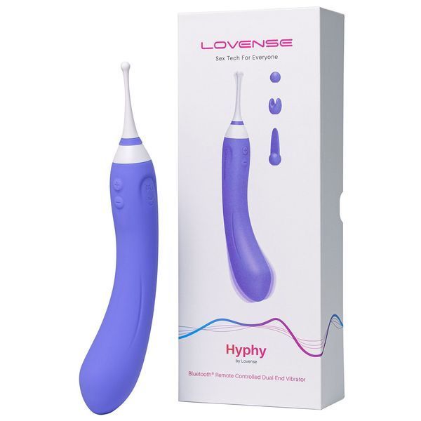 Двухсторонний смарт-вибратор Lovense Hyphy SO5452