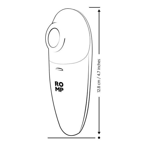 Недорогий вакуумний стимулятор Romp Switch X, 6 режимів, робота від батарейок SX0536