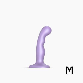 Насадка для страпона Strap-On-Me Dildo Plug P&G Lilas Metallic M SO7821