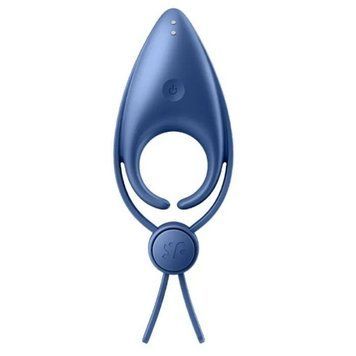 Эрекционное виброкольцо лассо с регулировкой размера Satisfyer Sniper Blue SO6080