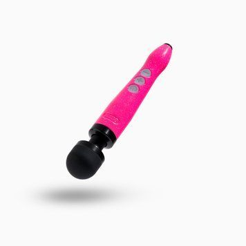 Вібромасажер DOXY Die Cast 3R Hot Pink, дуже потужний, перезаряджуваний, металевий корпус SX2460
