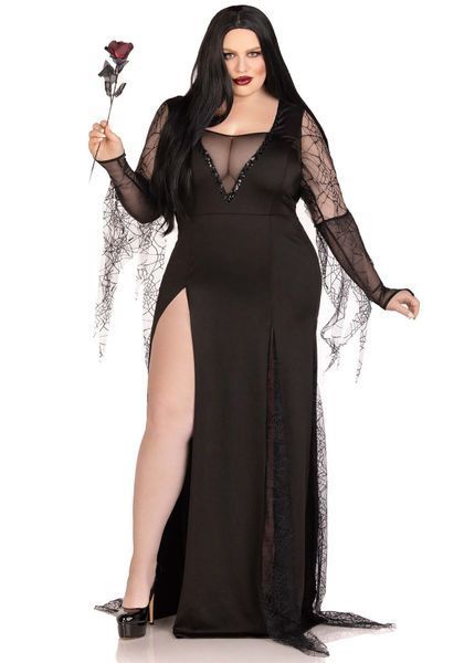 Костюм Мортиши Аддамс Leg Avenue Sexy Spooky Morticia 1X&ndash;2X SO9218