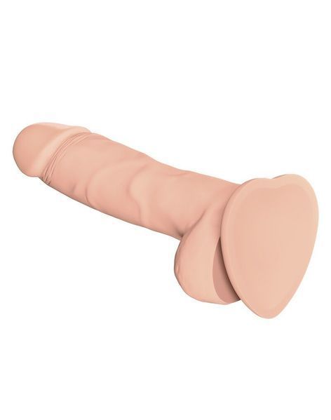 Реалистичный фаллоимитатор Strap-On-Me SOFT REALISTIC DILDO Vanilla - Size L SO4524