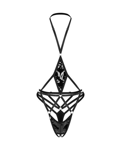 Боді Obsessive Keira Lise crotchless teddy L/XL SX3095