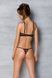 Эротический комплект Passion MARINA SET WITH OPEN BRA, S/M, black, открытые чашки SO9736 фото 7