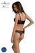 Комплект Passion DROSERA SET black, L/XL, сетка+кружево, бюстье и трусики танга SX0479 фото 2