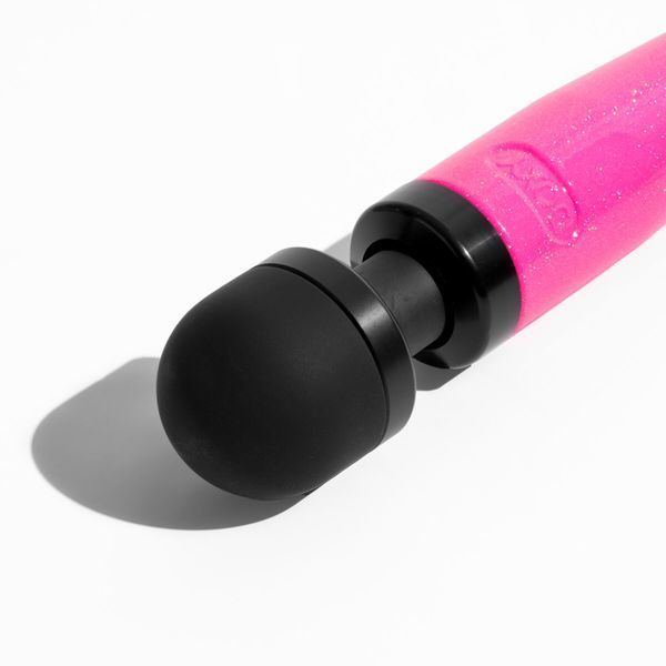 Вібромасажер DOXY Die Cast 3R Hot Pink, дуже потужний, перезаряджуваний, металевий корпус SX2460