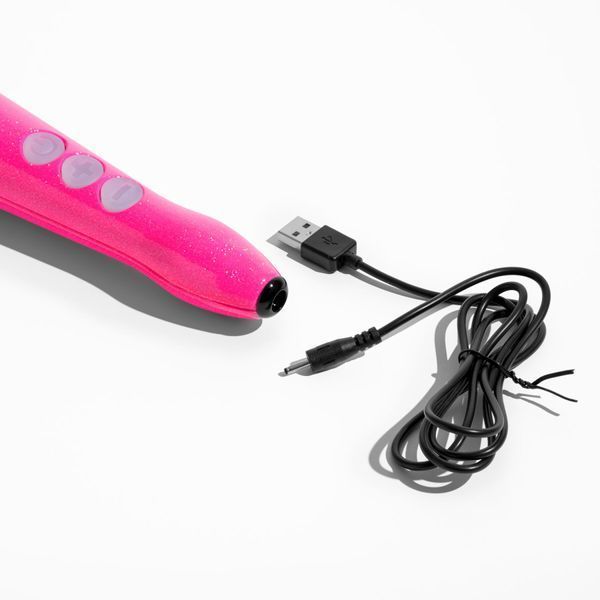 Вібромасажер DOXY Die Cast 3R Hot Pink, дуже потужний, перезаряджуваний, металевий корпус SX2460