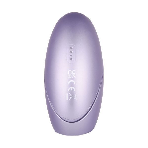 Вакуумний кліторальний смарт-стимулятор Svakom Pulse Galaxie Metal Lilac, проєктор зоряного неба SO9679