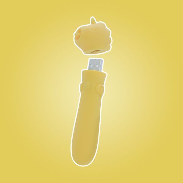 Вібратор-єдиноріжка Unihorn USB Bullet &ndash; Bean Blossom, віброкуля, USB-зарядка, 10 режимів SX2857