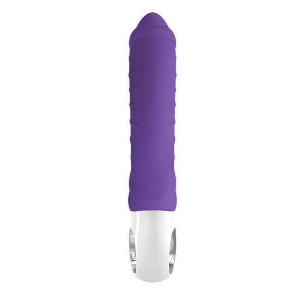 Вибратор для точки G Fun Factory TIGER violet, ребристый, подходит для анальной стимуляции SX0940