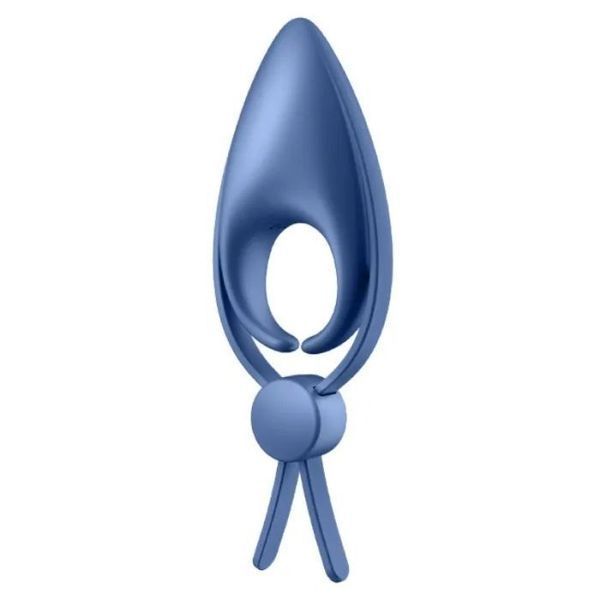 Ерекційне віброкільце ласо з регулюванням розміру Satisfyer Sniper Blue SO6080
