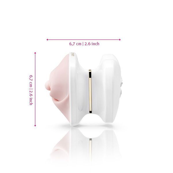 Вібратор для клітора Mystim Heart&acute;s Desire White, 8 режимів, дуже потужний SO8141