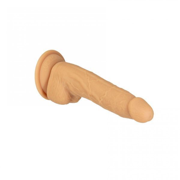 Фалоімітатор Naked Addiction - 8&Prime; Silicone Dual Density Dildo Vanilla, віброкуля в подарунок SX2236