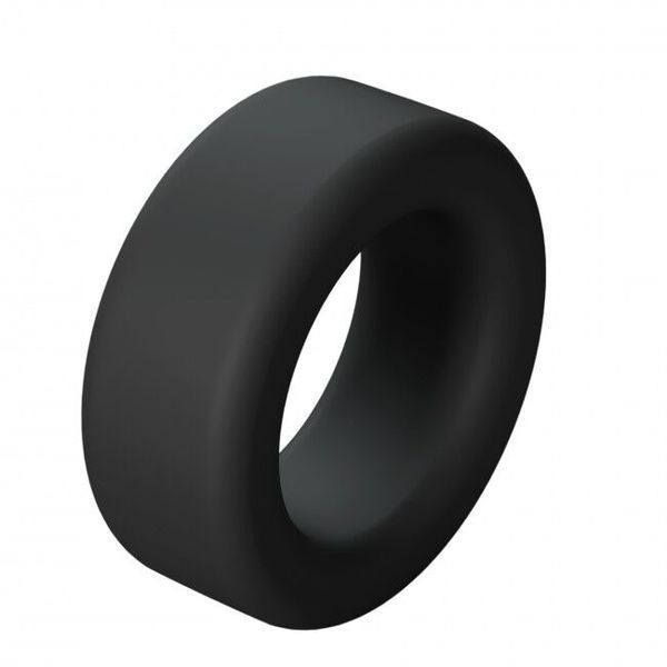 Эрекционное кольцо широкое Love To Love COOL RING - BLACK ONYX SO5090