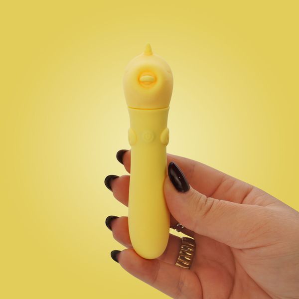 Вібратор-єдиноріжка Unihorn USB Bullet &ndash; Bean Blossom, віброкуля, USB-зарядка, 10 режимів SX2857