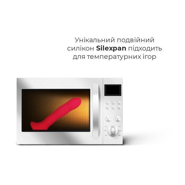 Дилдо с присоской Adrien Lastic Hitsens 4 Pink, отлично для страпона, диаметр 3,7см, длина 17,8см AD24041