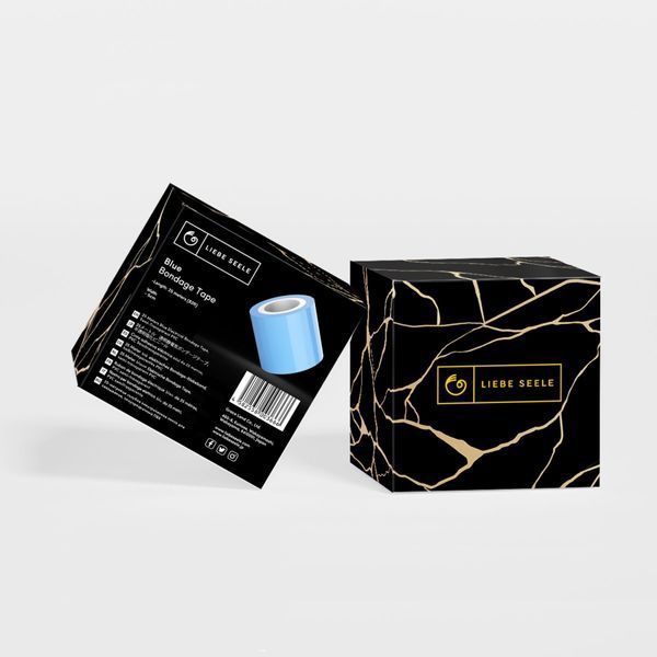 Скотч для бондажа Liebe Seele Bondage Tape Blue 25м SO9528