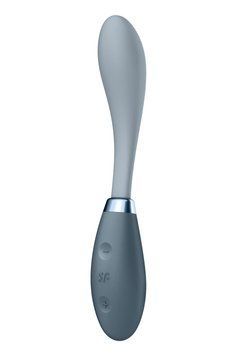Вибратор Satisfyer G-Spot Flex 3 Grey, гибкий ствол с фиксацией положения SO6727