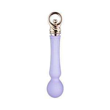 Вібромасажер із підігрівом Zalo Sweet Magic - Confidence Wand Fantasy Violet SO6677
