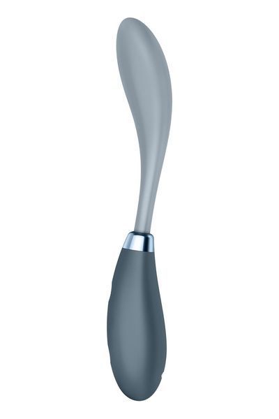 Вібратор Satisfyer G-Spot Flex 3 Grey, гнучкий стовбур із фіксацією положення SO6727