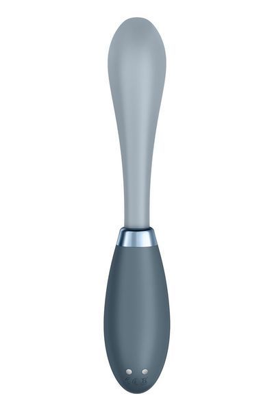 Вібратор Satisfyer G-Spot Flex 3 Grey, гнучкий стовбур із фіксацією положення SO6727