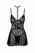 Пеньюар с кружевом и сеткой Kissable First Kiss Babydoll S/M SX1950 фото 6