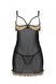 Эротический пеньюар Passion MARINA CHEMISE, XXL/XXXL, beige SO9722 фото 3