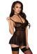 Пеньюар с кружевом и сеткой Kissable First Kiss Babydoll S/M SX1950 фото 2