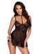 Пеньюар с кружевом и сеткой Kissable First Kiss Babydoll S/M SX1950 фото 1