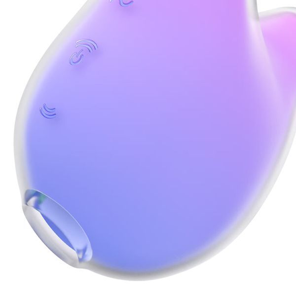 Вакуумний кліторальний стимулятор Satisfyer Mermaid Vibes Violet/Pink, 2 мотори SX1219