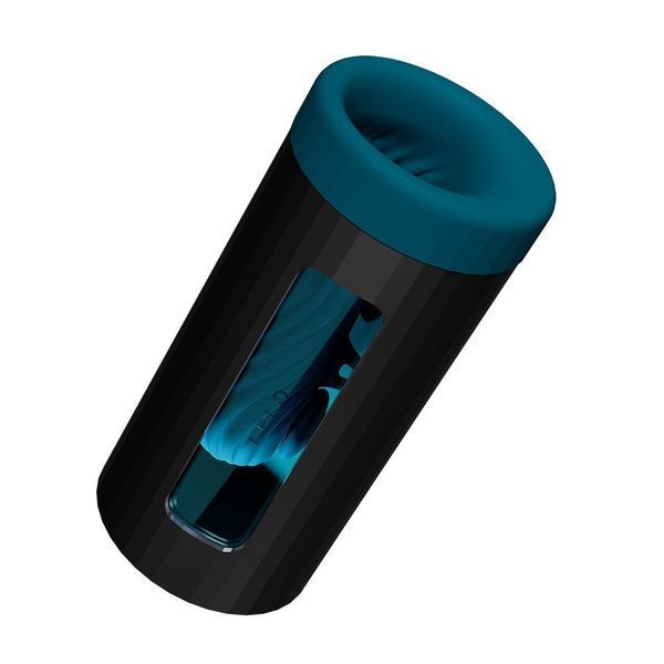 Смарт-мастурбатор LELO F1S V3 XL Teal, увеличенный, 2 мотора, 8 режимов, стимуляция звуковыми волнами SX0706