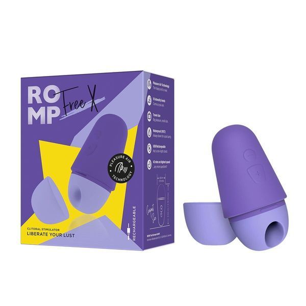 Вакуумний кліторальний стимулятор Romp Free X SX0537