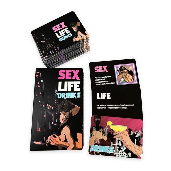 Настільна гра SEX LIFE DRINKS SO5026